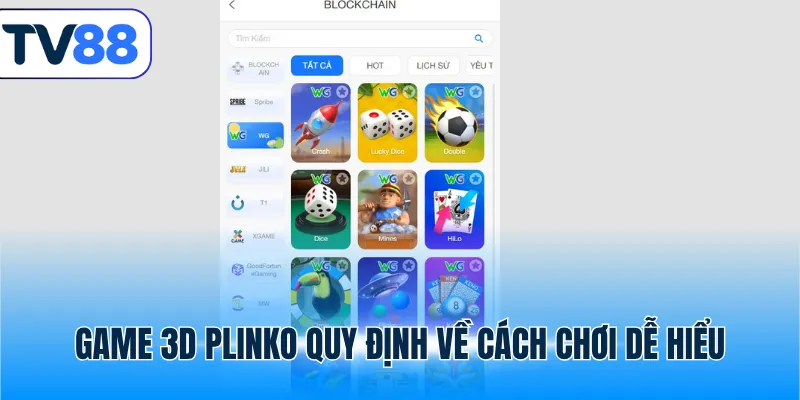 Game 3D Plinko quy định về cách chơi dễ hiểu