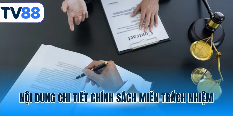 Miễn trừ trách nhiệm TV88 và thông tin cần nắm rõ